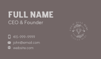 Crystal Diamond Jewelry Business Card Design