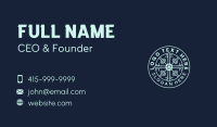 Fellowship Worship Cross  Business Card