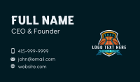 Basketball Sports League Business Card