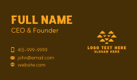 Orange Lion Business Card example 3