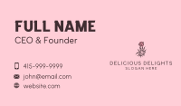 Wildflower Business Card example 3