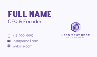 Software Company Cube Business Card