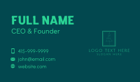 Square Business Card example 2