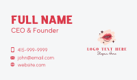 Esthetician Business Card example 1