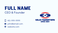 Rugby Ball Eye Business Card