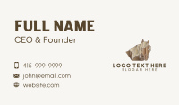 Show Jumping Business Card example 1