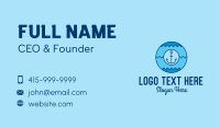 Blue Anchor Waves  Business Card