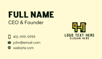 Graffiti Streetwear Letter H  Business Card