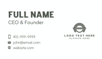 Circle Arch Builder Business Card Design