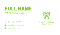 Leafy Tooth Business Card