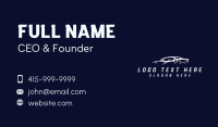 Car Automotive Racing  Business Card