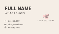 Beauty Hand Nail Business Card Design