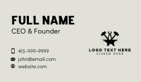 Blacksmith Anvil Tools Business Card