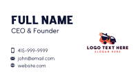 Flame Hotpot Truck Business Card Design