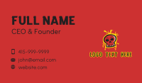 Skull Graffiti Art Business Card