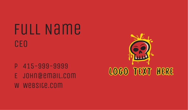 Art Business Card example 4