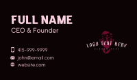 Art Gothic Bust  Business Card