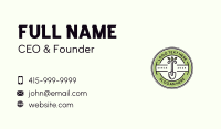 Yard Maintenance Tool Shovel Business Card Design