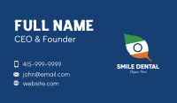 New Delhi Business Card example 1