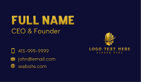 Real Estate Building Contractor Business Card