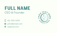 Acupuncture Business Card example 1