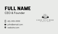 Exploration Mountain Cabin Business Card