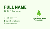 Forest Leaf Park Business Card