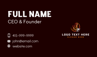 Welder Fabrication Ironwork Business Card