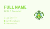 Trash Bin Garbage Sanitation Business Card