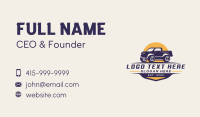 Pickup Truck Automotive Business Card Design