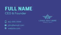 War Plane Business Card example 3