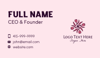 Flower Arrangement Business Card example 3