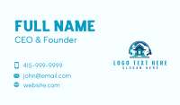 Power Wash Business Card example 1