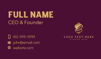 Premium Gourd Brand Business Card Design