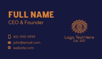Tribal Floral Eye  Business Card