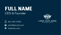 Handyman Wings Wrench Business Card