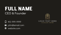 Natural Business Card example 3