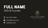 Natural Tree Flower Business Card Design