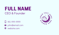 Sleeping Baby Nursery Business Card