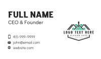 Carpentry Paint Brush Refurbish Business Card Design