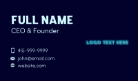 Late Night Business Card example 2