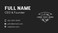 Car Detailing Polisher Business Card Design