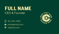 Coin Vault Letter C Business Card