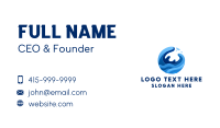 Beach Resort Business Card example 1