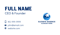 Ocean Surfing Waves  Business Card