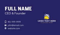 Building Construction Hat Business Card