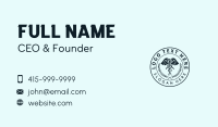 Medical Hospital Caduceus Business Card