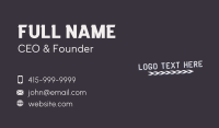 Tilt Business Card example 4