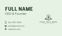 Book Tree Tutoring Business Card