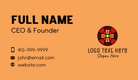Stained Business Card example 3